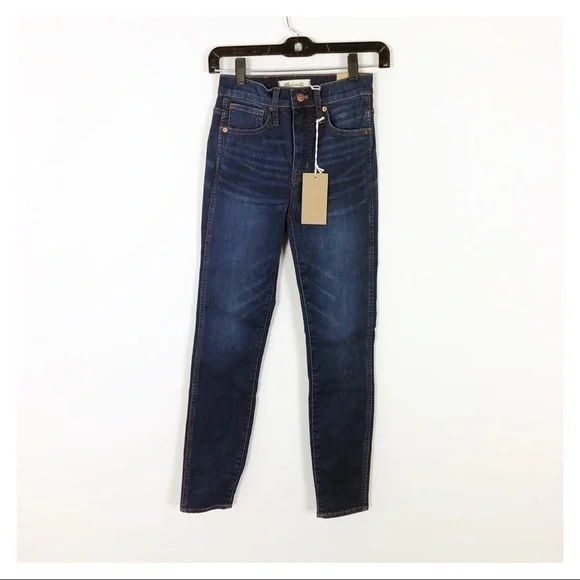 New Madewell 10” High Rise Skinny Jeans - Picture 2 of 7